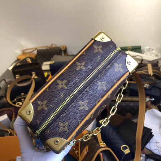 MSL工作室，高端定制，L复古软方盒子包 商品图3