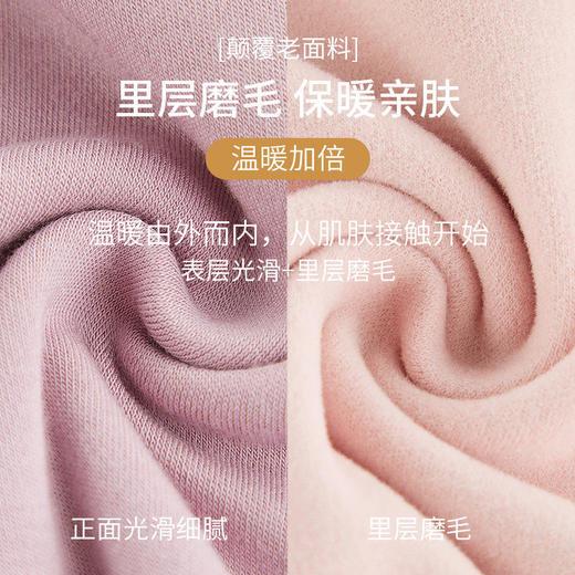 新款德绒发热加绒加厚保暖背心女无痕纯色修身打底保暖内衣马甲 商品图2