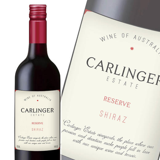 【澳洲】卡林格袋鼠-希拉红葡萄酒 Carlinger Shiraz 750ml*2 商品图1