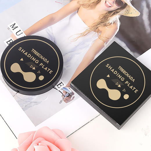 【泰国】Treechada三色多效合一修容粉 阴影盘侧影 商品图2