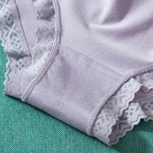 雅黛丽女士内裤纯棉底裆中腰纯色平角裤单条装底裤女多色可选DYK03058/067/075/081/082/083/084/086 商品图4