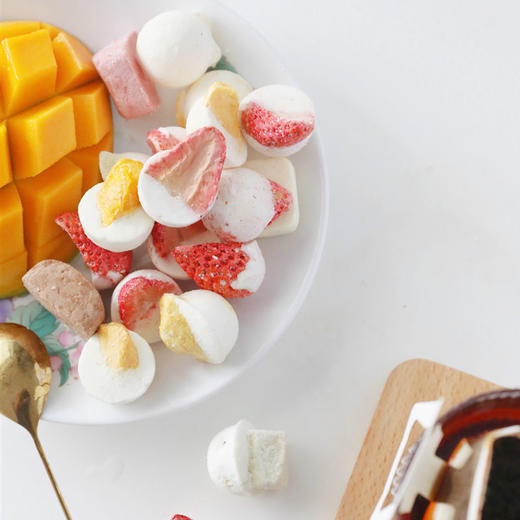 奥啦啦太空冻干冰淇淋 急速冻干锁鲜 营养不流失 酥脆醇香 甜而不腻 商品图0