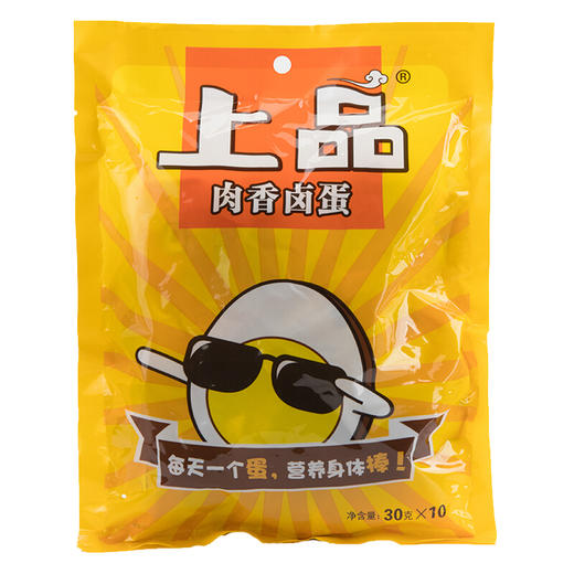 【京东】今麦郎 卤蛋 上品清真肉香卤蛋30g*10枚(休闲零食 泡面搭档)