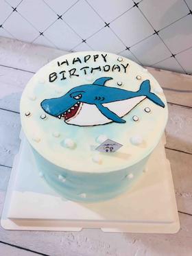 手绘鲨鱼 下单前请仔细阅读商品详情