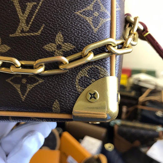 MSL工作室，高端定制，L复古软方盒子包 商品图7