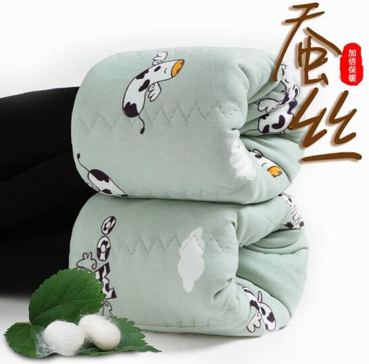 PDD-蚕丝加绒加厚打底裤 商品图2