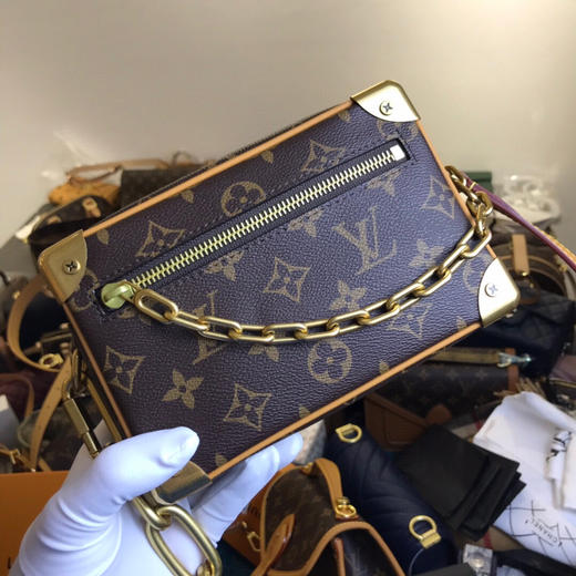 MSL工作室，高端定制，L复古软方盒子包 商品图1