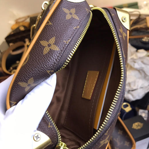 MSL工作室，高端定制，L复古软方盒子包 商品图8