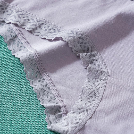 雅黛丽女士内裤纯棉底裆中腰纯色平角裤单条装底裤女多色可选DYK03058/067/075/081/082/083/084/086 商品图3