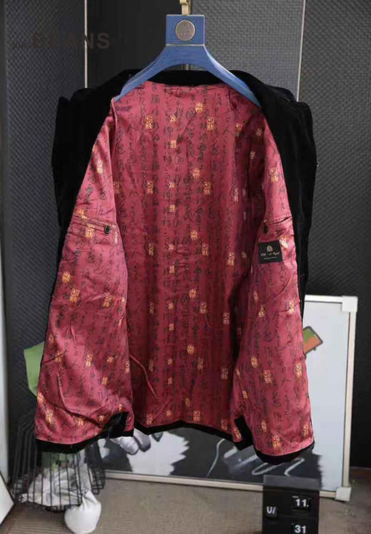 【男装】VIA BEANS 立领盘扣绣龙外套9113010012 商品图2