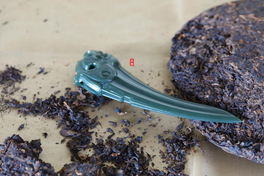 和田玉（青玉）茶刀 商品图5