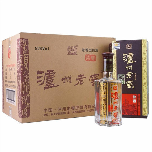 泸州老窖六年窖头曲淡雅浓香型42度 商品图2