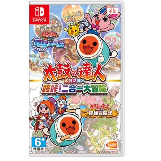 二手Switch游戏 太鼓达人 咚咔！二合一大冒险 中文版 商品图0