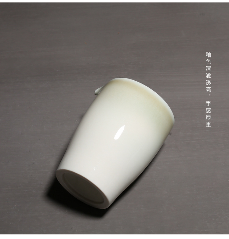 草木灰釉公道杯 公杯 茶海 陶瓷 功夫茶具 分茶器复古