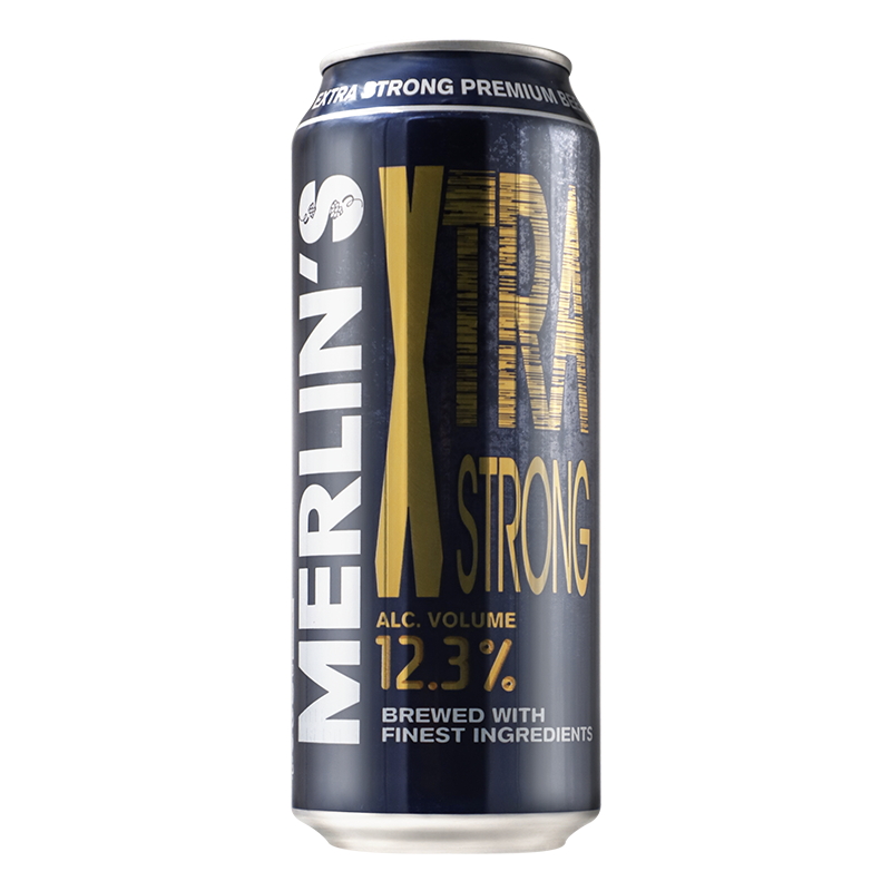 【啤酒中的伏特加】荷兰梅林高度烈性啤酒 500ml*24听