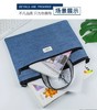 手提文件袋双层帆布袋男女士商务资料袋会议包公文包LOMBOK  LK-5180 黑色 商品缩略图9