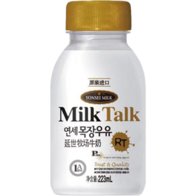 延世 牧场牛奶223ml【中】