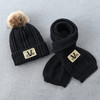 【潮童】儿童毛线帽子围巾两件套装加绒宝宝秋冬季男童潮男孩大童韩版冬天 商品缩略图10