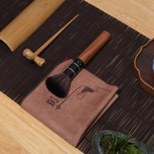 实木养壶笔 茶盘茶桌茶笔刷子 茶道配件 商品图1