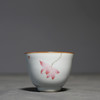 茶杯-陶瓷品茗杯-陶瓷手绘莲花主人杯 商品缩略图8