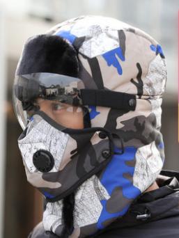 【秒杀】户外骑行保暖防寒帽棉冬季防风帽护耳骑电动车雷锋帽（男女通用） 商品图2