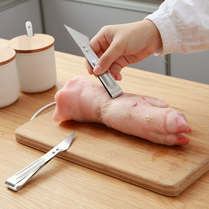 厨房用品工具家居生活小百货夹毛夹子拔毛器拔毛夹鸭