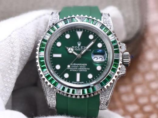 劳li士改装潜航者水鬼‬玩毒货V4版本，采用Eta2836全自动械机‬机芯，男士腕表，硅胶表带，密底，自动机械机芯 商品图0