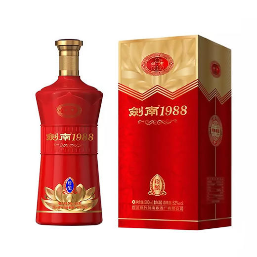 剑南1988-珍酿浓香型白酒52度 商品图7