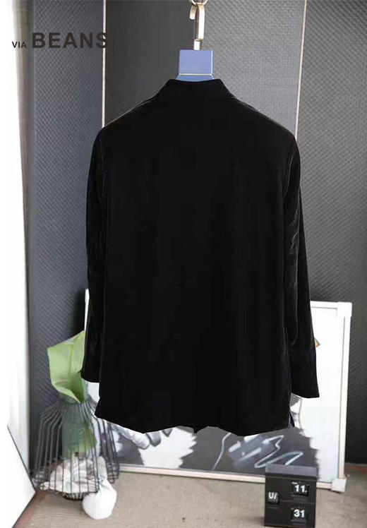 【男装】VIA BEANS 立领盘扣绣龙外套9113010012 商品图1