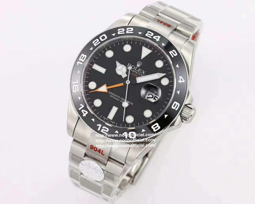 UU劳li士EXPLORERⅡ探险家2，直径42mm ，厚度12mm，2836机芯，男士腕表，精钢表带，自动机械机芯，密底 商品图1