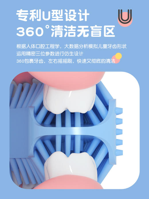bgp(e2) 懒贝贝 U型牙刷 小羊版 商品图3