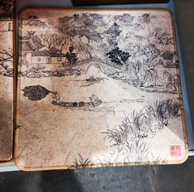 月湖十洲鼠标垫（定制案例）