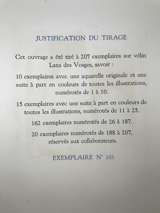 【法语】限量207册8开本！1946年 夏尔·佩罗童话集 玛德琳·卢卡数十幅彩色石版画插图 散页装带书匣 商品图3