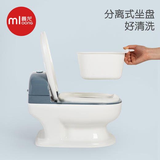  曼龙 儿童马桶坐便器 商品图3