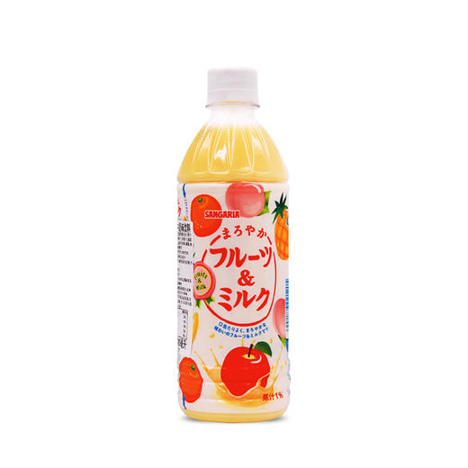 日本进口  SANGARIA 三佳丽 混合水果乳味饮料 500ml（021205） 商品图0