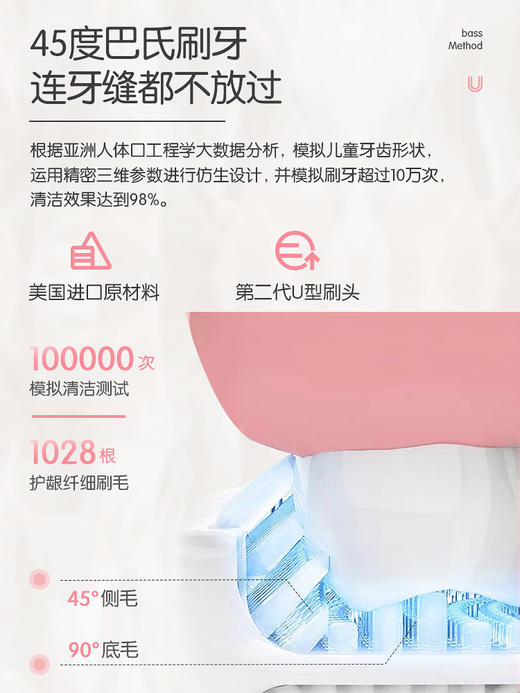 bgp(e2) 懒贝贝 U型牙刷 Plus版 商品图7