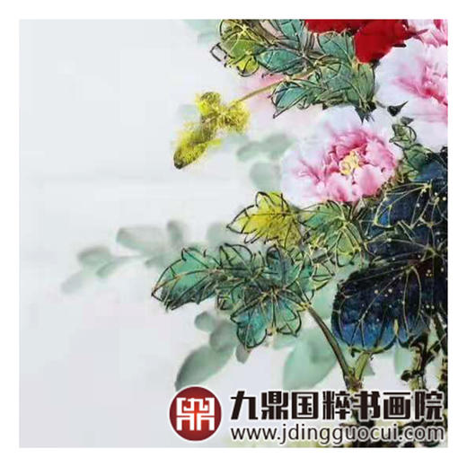 高云鹏《花鸟作品》68*68cm 花鸟斗方作品 餐厅/卧室挂画 商品图6