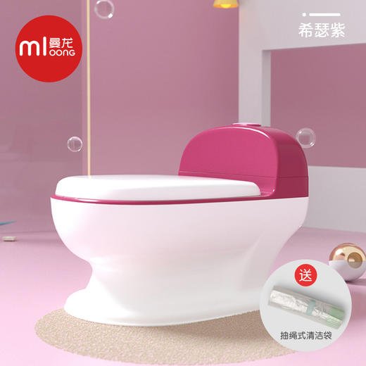  曼龙 儿童马桶坐便器 商品图2