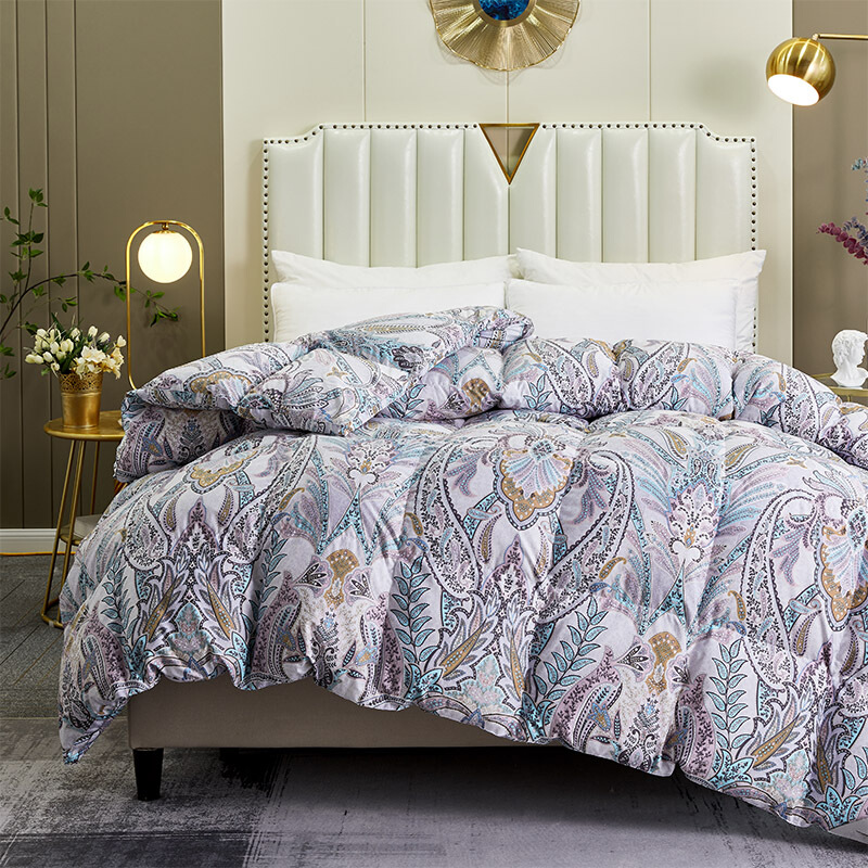 卡尔兹鹅绒被杉杉家纺床上用品优质羽绒高蓬松度被子