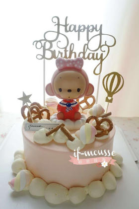 「女孩」粉猴子 女猴宝 需提前4天预订