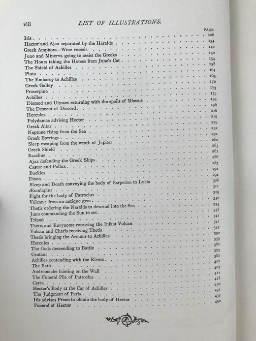 工坊特装本！1891年 荷马史诗《伊利亚特》 亚历山大·蒲柏译本 弗拉克斯曼70余幅版画插图 真皮精装大32开 商品图9