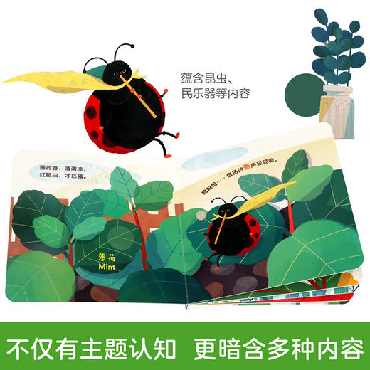 傲游猫-香喷喷的发声书（2册）-植物 原价56.8 商品图1