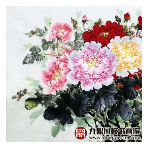 高云鹏《王者之香》68*138cm 花鸟横幅作品 卧室/客厅挂画 商品图4