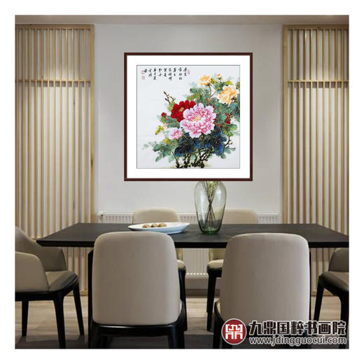 高云鹏《花鸟作品》68*68cm 花鸟斗方作品 餐厅/卧室挂画 商品图2