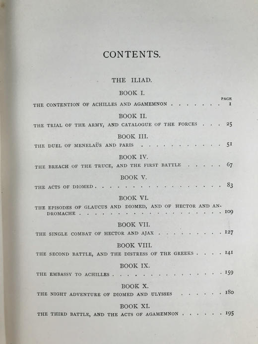 工坊特装本！1891年 荷马史诗《伊利亚特》 亚历山大·蒲柏译本 弗拉克斯曼70余幅版画插图 真皮精装大32开 商品图5