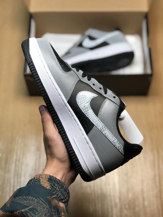 Nike Air Force1 3M黑银蛇纹原楦头原纸板 商品图2