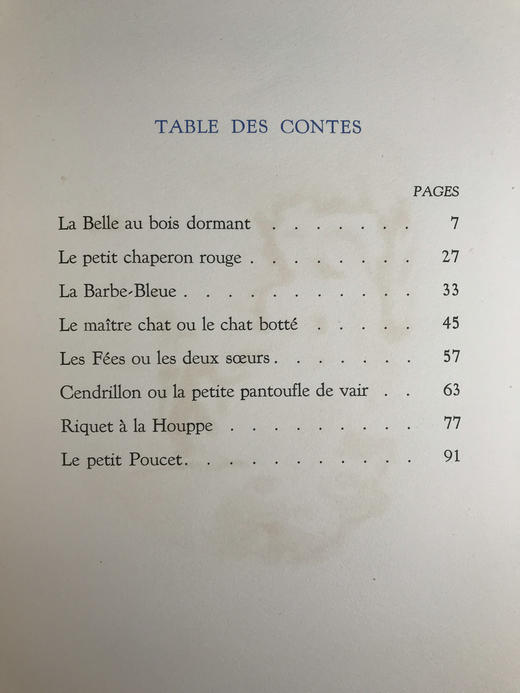 【法语】限量207册8开本！1946年 夏尔·佩罗童话集 玛德琳·卢卡数十幅彩色石版画插图 散页装带书匣 商品图8