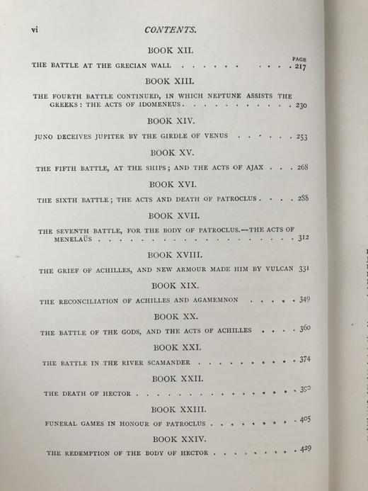 工坊特装本！1891年 荷马史诗《伊利亚特》 亚历山大·蒲柏译本 弗拉克斯曼70余幅版画插图 真皮精装大32开 商品图6