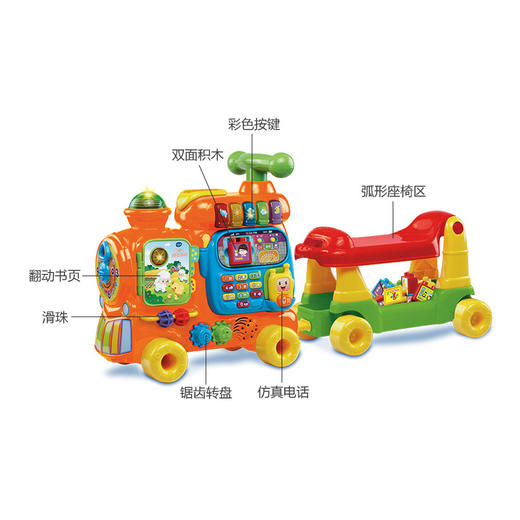 伟易达 80-181918 
 4合1 益智火车 商品图0