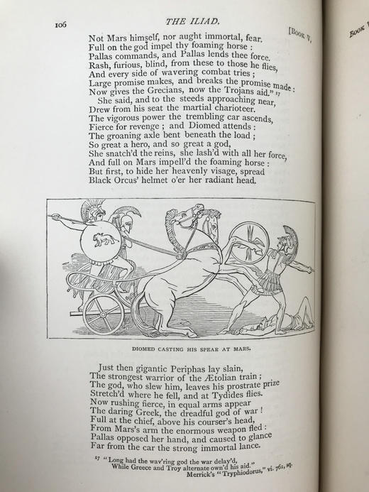 工坊特装本！1891年 荷马史诗《伊利亚特》 亚历山大·蒲柏译本 弗拉克斯曼70余幅版画插图 真皮精装大32开 商品图11